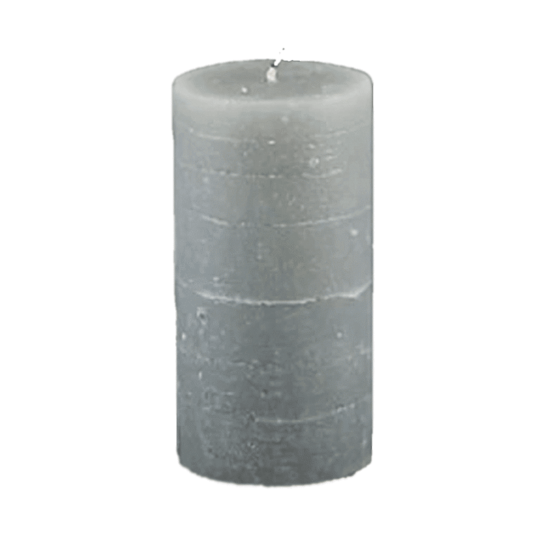 Broste Rustic Pillar Candles Rainy Day 13.5cm